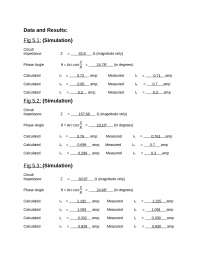 IMPEDANCE OF A PARALLEL RL, RC AND RLC CIRCUIT