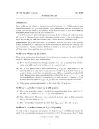 Quadratic fields, The Euler φ-function, Survey Problem Set #1 | Number ...