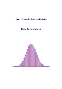 Exercicios de probablidade