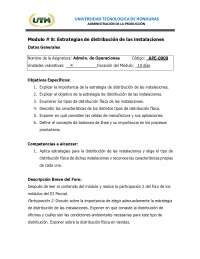 Estrategias de Distribución de Instalaciones: Apuntes de Producción