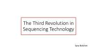 Presentazione pp su tecniche NGS e TRS (sequenziamento del DNA)