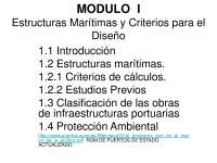 ESTRUCTURAS MARITIMAS