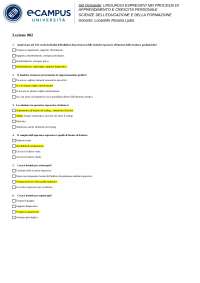 Paniere linguaggi espressivi nei processi di apprendimento