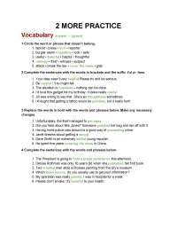 2 MORE PRACTICE Unit 2 - Docsity