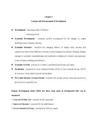 Economic Development Notes