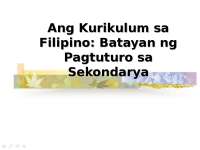 Curriculum meaning assignment