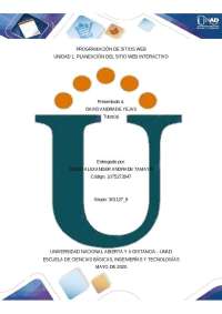 Programación de Sitios Web UNAD