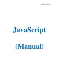 Curso de javascript con ejercicios resueltos y sin resolver - Docsity