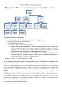 Caso Alimentaria Valenciana
