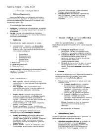 Resumo de histologia médica