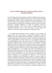 Comte De Chabannes Princesse De Montpensier Docsity