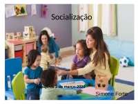 Slide sobre socialização