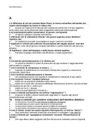 ESAME DOCIMOLOGIA DOMANDE E RISPOSTE - Docsity