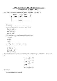 Associação de resistores- fisica 3