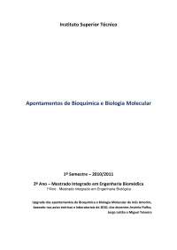 Sebenta de Bioquimica