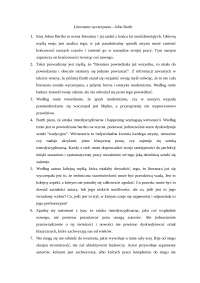Barth, literatura wyczerpana