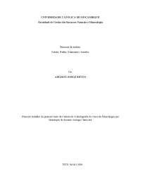 Proriedades fisicas e forma cristalografica de minerais.