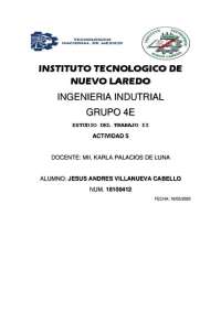 Balanceo de líneas de producción: métodos de peso posicional y Kildbrige & Wester