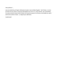 Esempio e-mail di preavviso per mancato esame