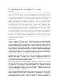 A nova ciência do valor