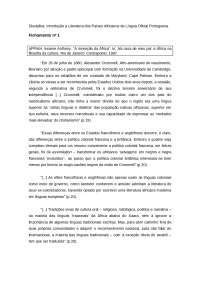 Fichamento APPIAH- A Invenção da África