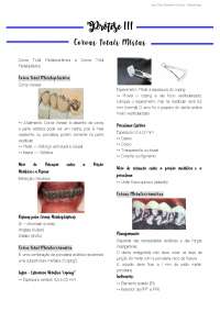 Preparo de Coroas Totais Mistas: Dentes Anteriores e Posteriores - Odontologia