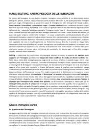 Hans Belting, Antropologia delle immagini