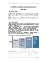 iot module 1 notes based on vtu cbcs