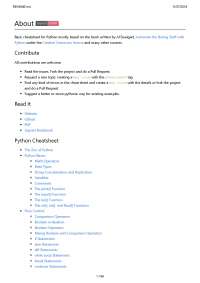 Python Cheat Sheet for beginners/pros