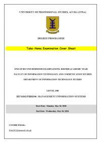 302 Exams UPSA LOL YOU WANT USE MIND FOR ME-OYA OPEN DOWNLOAD