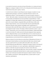 Tirocinio in Scienze della Formazione Primaria: Didattica e Inclusione
