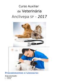 Postila Auxiliar de Veterinária