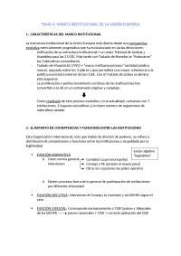 RESUMEN TEMA 4 - Instituciones jurídicas básicas de la Unión Europea ...