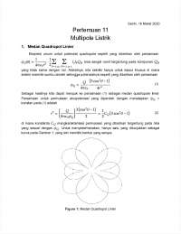 Linear Quadrupole Electric Field