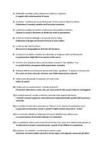 Domande e risposte Test Docimologia Singolo 12 CFU Prof. Bonazza ...