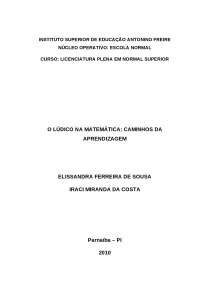 Lúdico na Matemática: Caminhos da Aprendizagem
