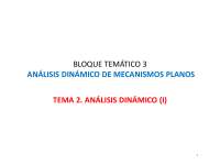 Apuntes de Dinámica en Máquinas y Mecanismos
