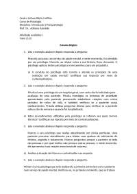 questionario de psicopatologia