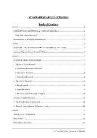 Understanding Research: Types, Processes, and Applications