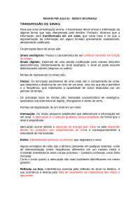 RESUMO  - CABEAMENTO ESTRUTURADO