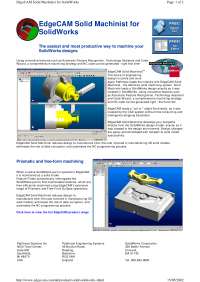Edgecam Treinamento Apostilas