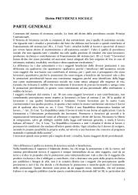 diritto della previdenza sociale sbobinature Prof.Mastinu Giurisprudenza Cagliari