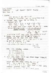 Geometri Analitik Ruang