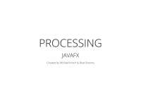 Vorlesungfolien Einf. Programmierung (Medieninformatik):JavaFX Game Loop