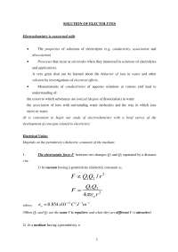 An Introduction tp Electrochemistry