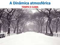 A dinâmica da atmosfera