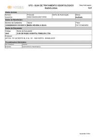 Odontológico tratamento para os dentes e exames