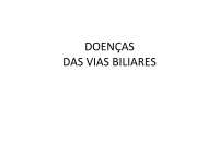 doenças das vias biliares
