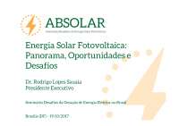 ABSOLAR Energia Solar Fotovoltaica - Docsity