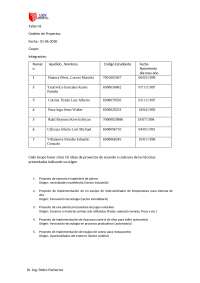 Taller 01: Gestión de Proyectos - Ideas de Proyectos por Técnica